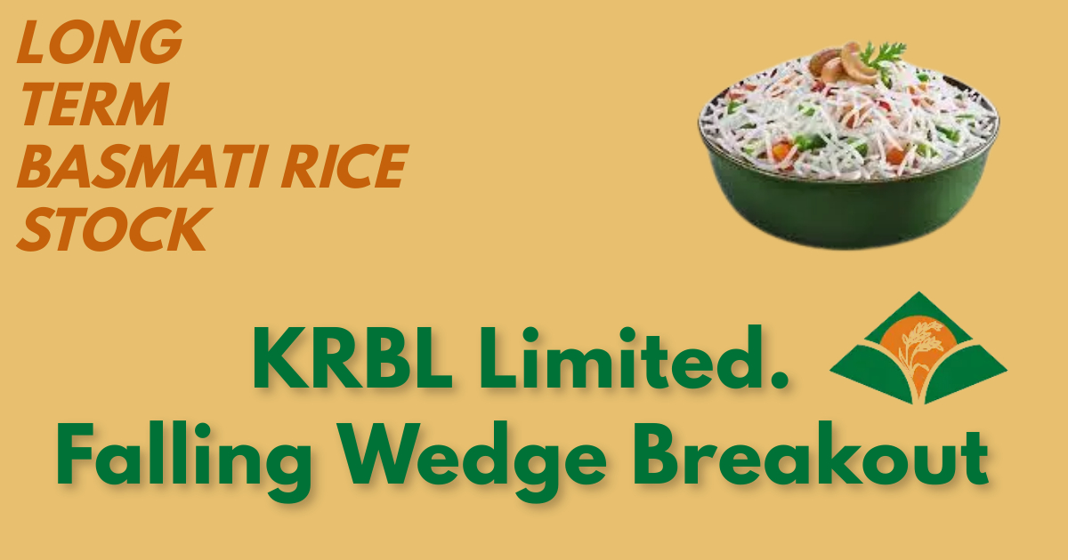 Falling Wedge Breakout in KRBL Ltd